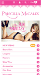 Mobile Screenshot of priscillamccall.com